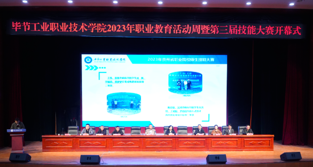 賽出風采 技高一籌——學(xué)院2023年職業(yè)教育活動周暨第三屆學(xué)生技能大賽隆重開幕